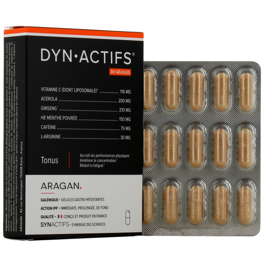 Synactifs Dyn Actifs Tonus - Performances physiques, concentration