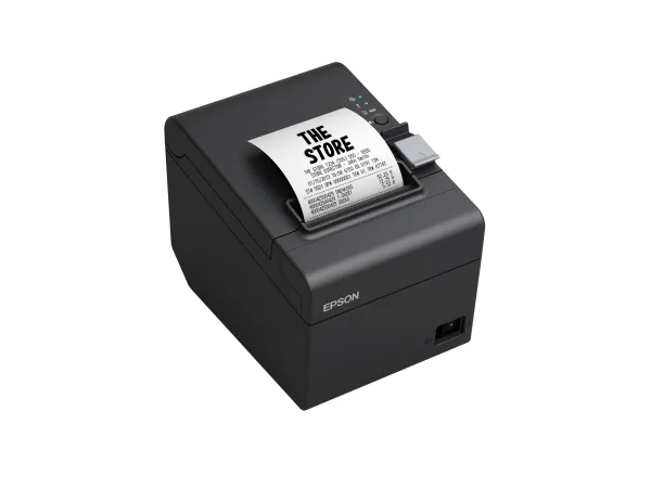 Epson TM T20III - Kvitteringsprinter - termisk linje - Rulle (7,95 cm) - 203 x 203 dpi - op til 250 mm/sek. - USB 2.0, seriel - skærer - sort