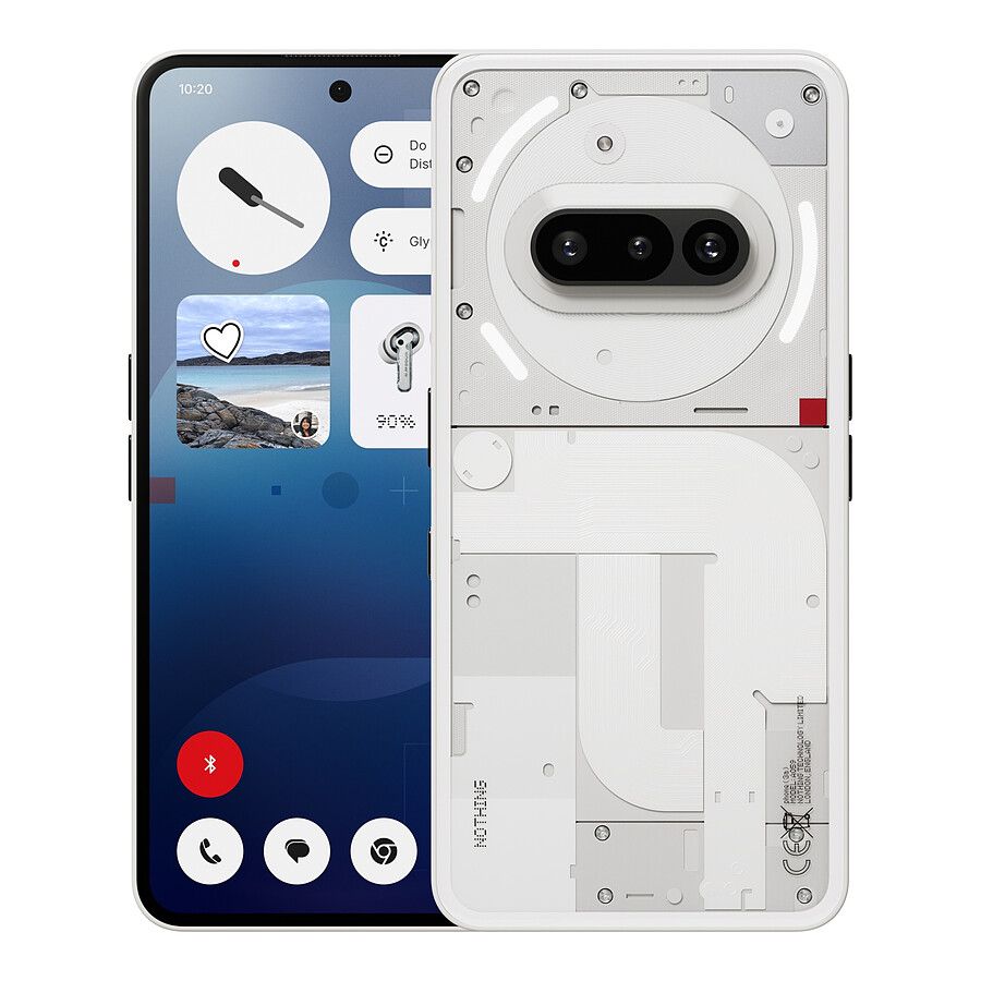 Nothing Phone (3a) (Blanc) 256 Go