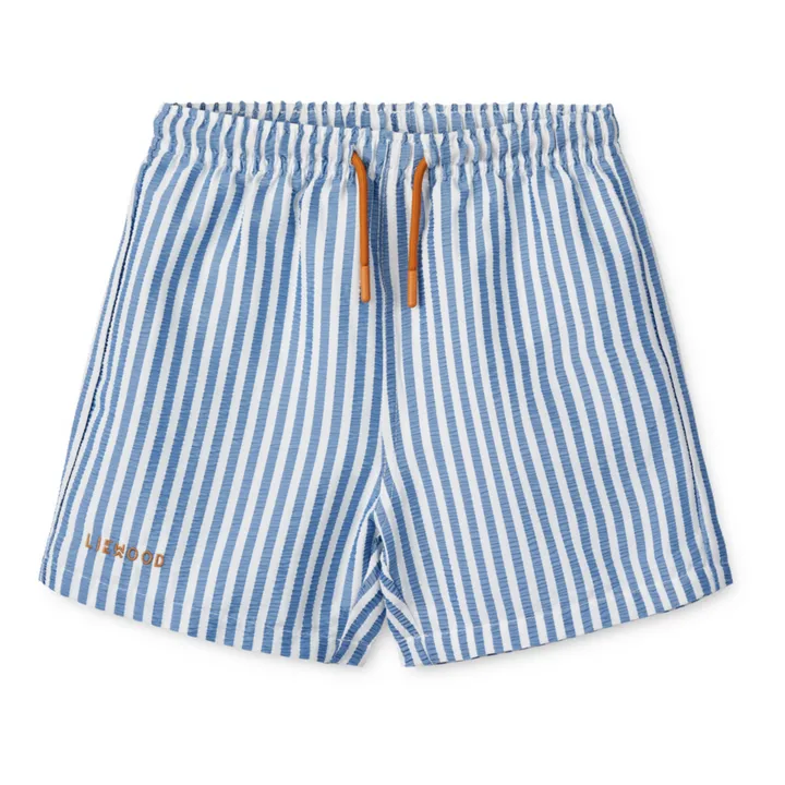 Liewood Short de Bain Duke Seersucker | Bleu