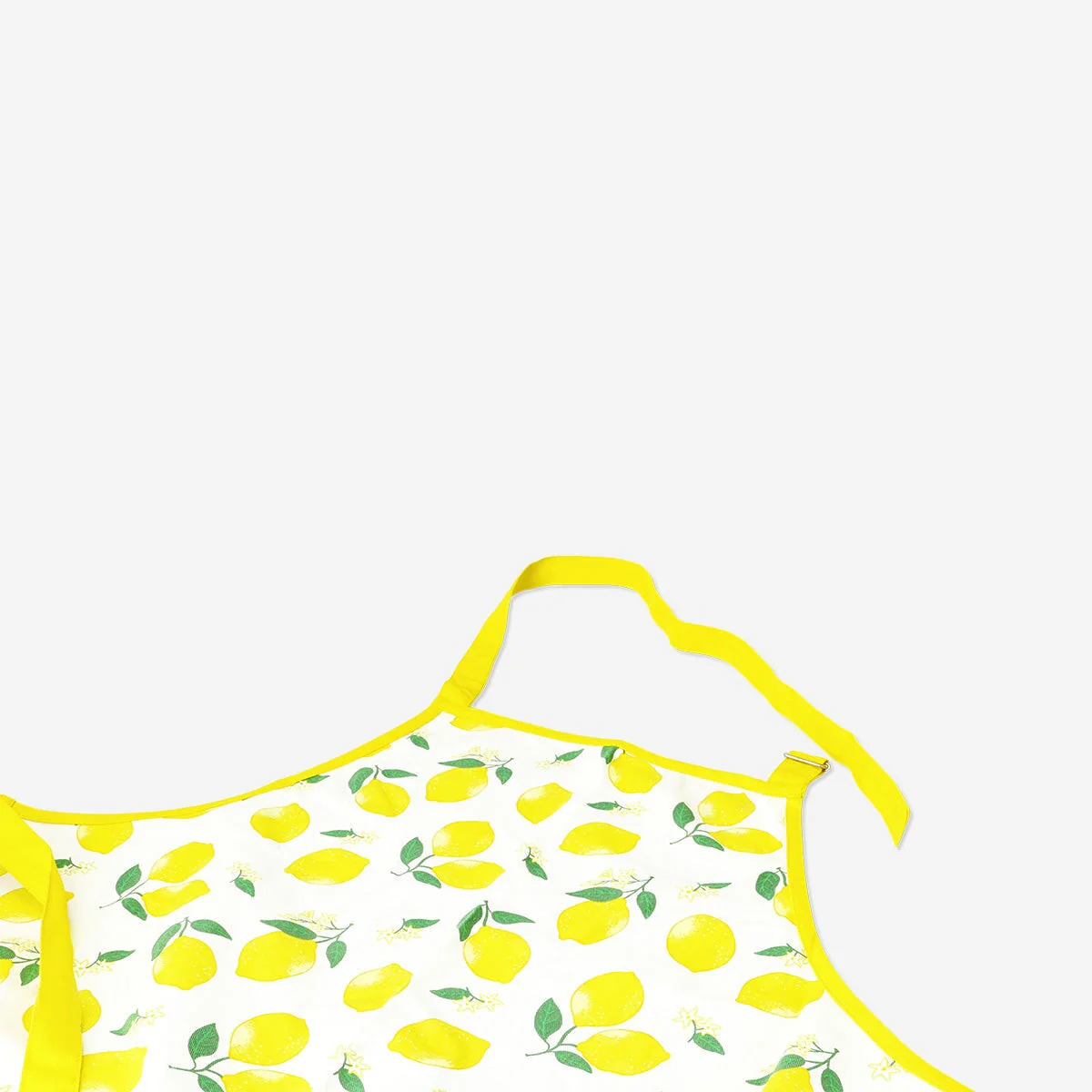Forklæde med citron. Til voksne