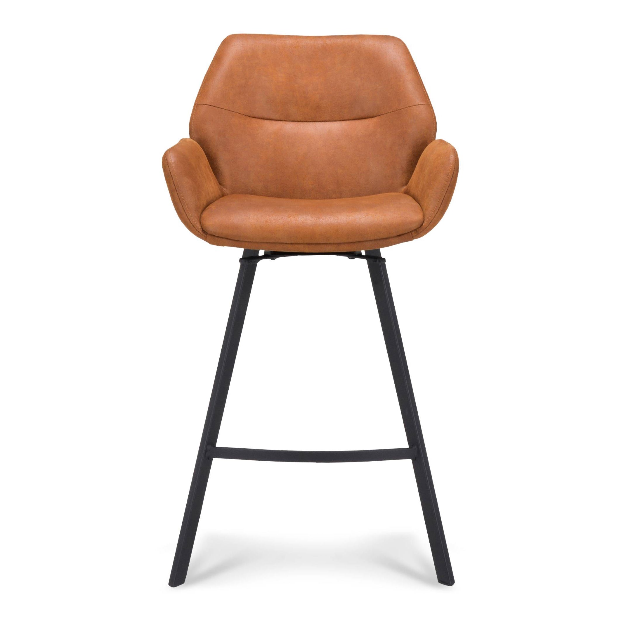 by fonQ Billy Barkruk Draaibaar - Microleder - Cognac