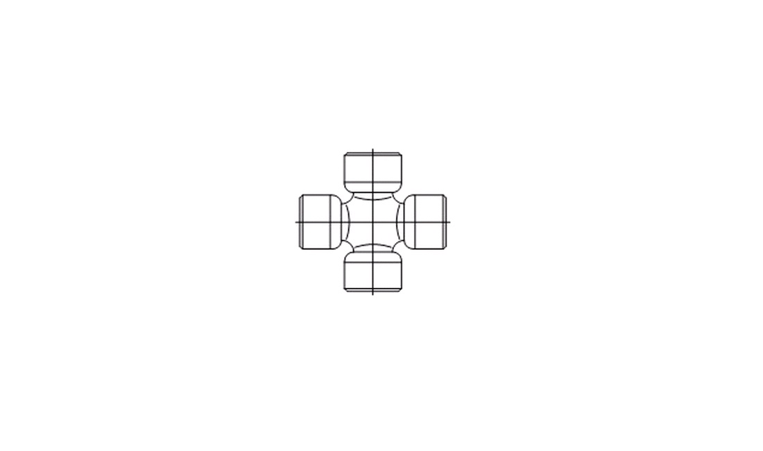 Led, kardanaksel - U 024 - (GKN)