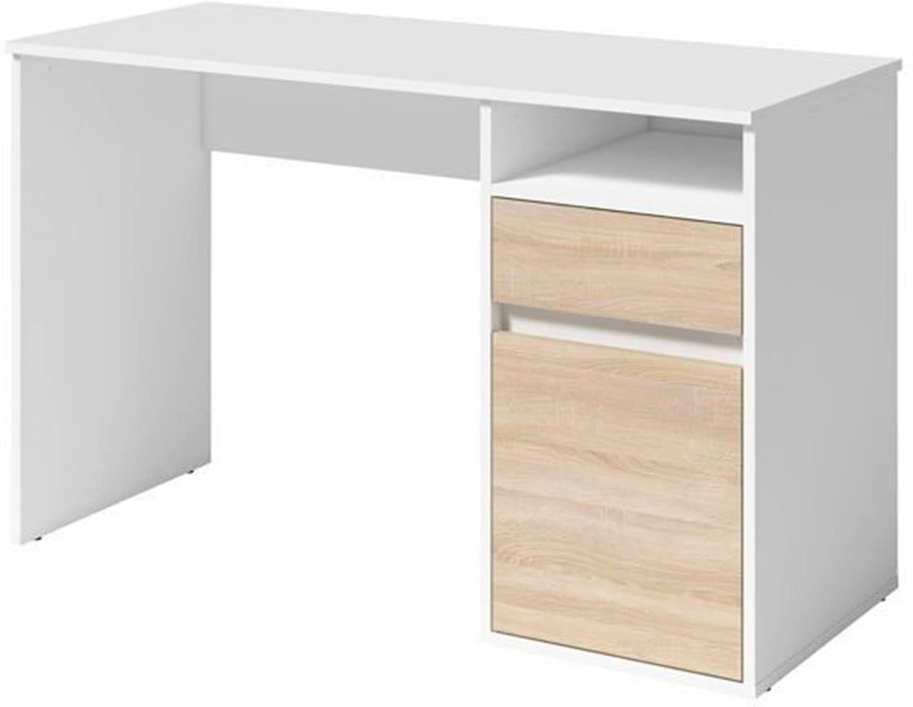 Home affaire Schreibtisch »Tinsley« mit Schublade, und Tür, Breite 120 x53 cm