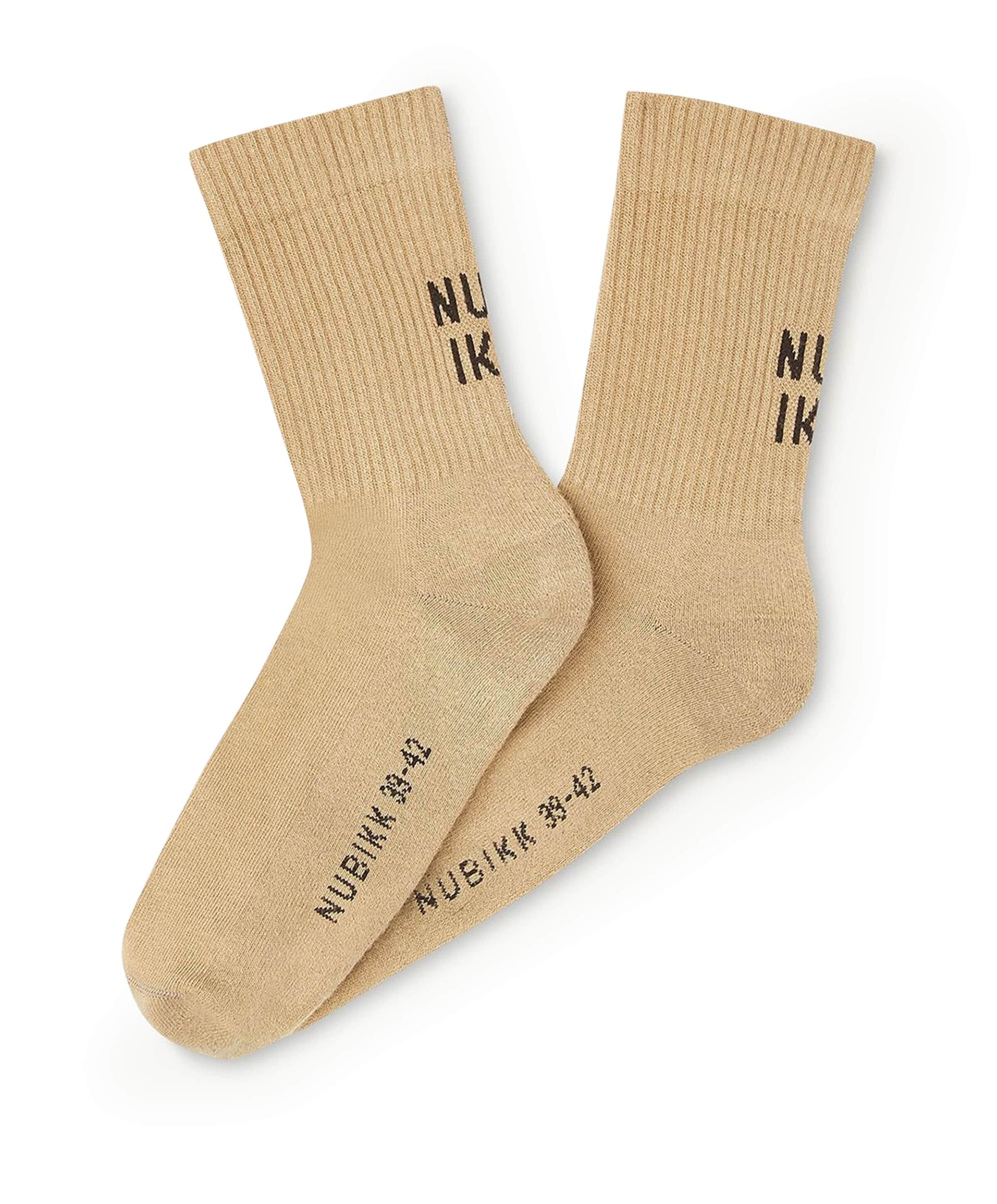 Nubikk Heren sokken beige