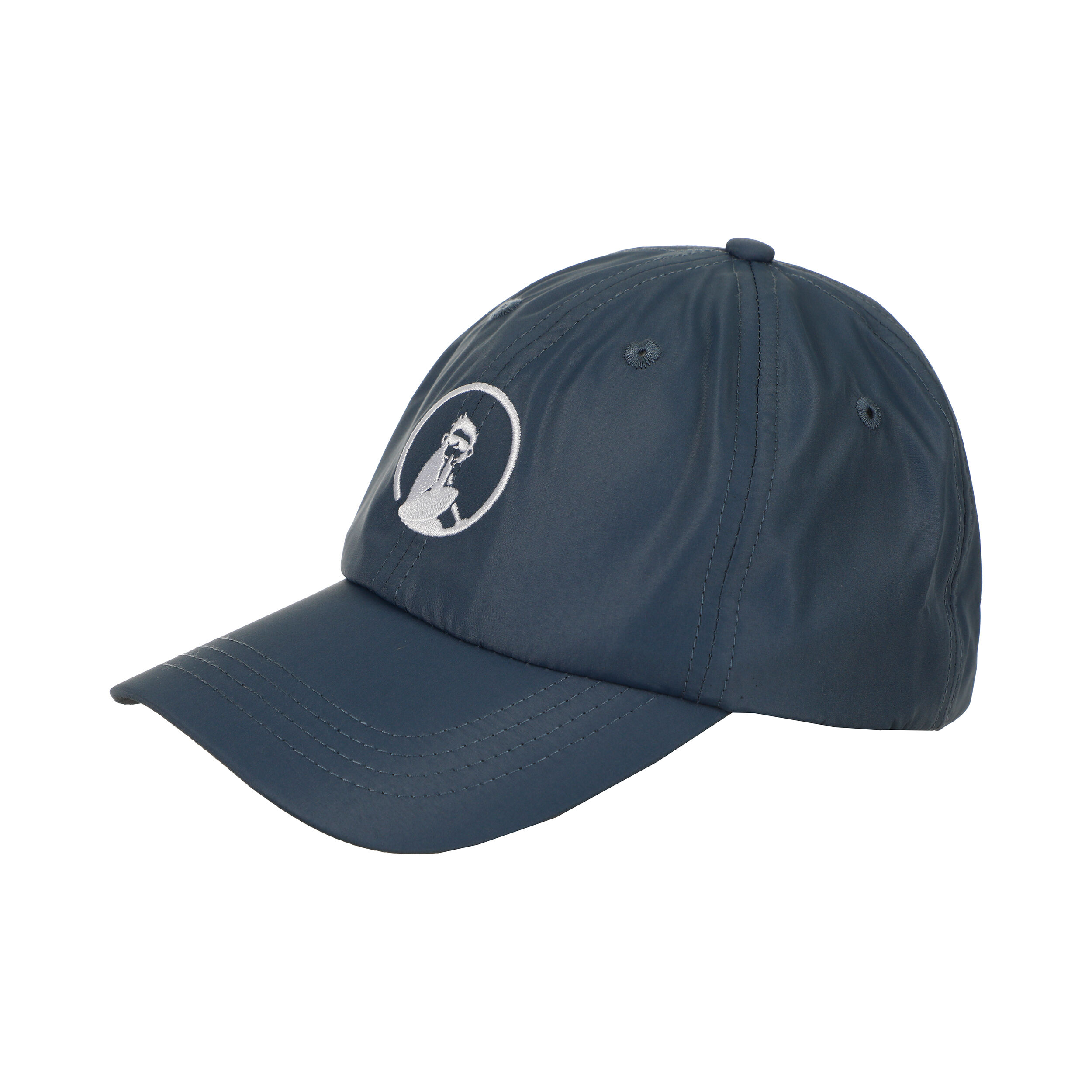 Quiet Please Court Cap Casquette - Bleu Gris