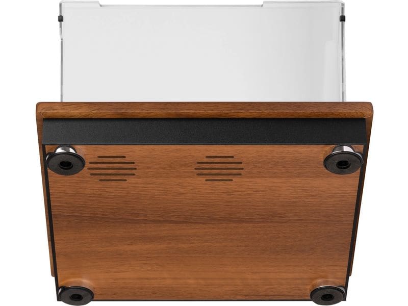 Audizio Plattenspieler mit Bluetooth RP112L Dunkelbraun Plattenspieler mit Bluetooth-Streaming