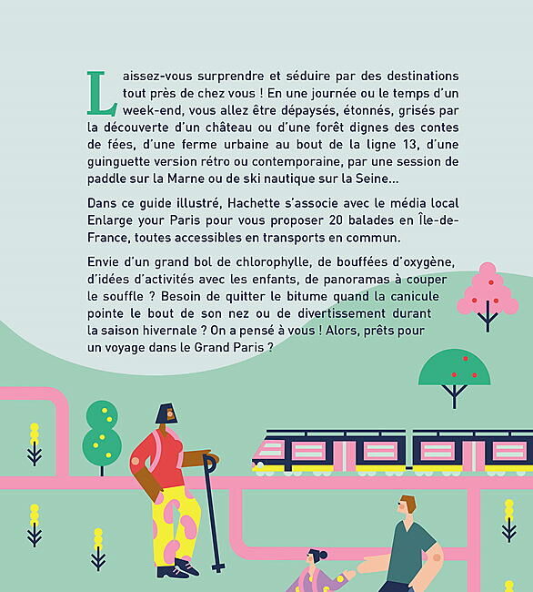 HACHETTE - AUTOUR DE PARIS BALADES A PORTEE DE PASS NAVIGO