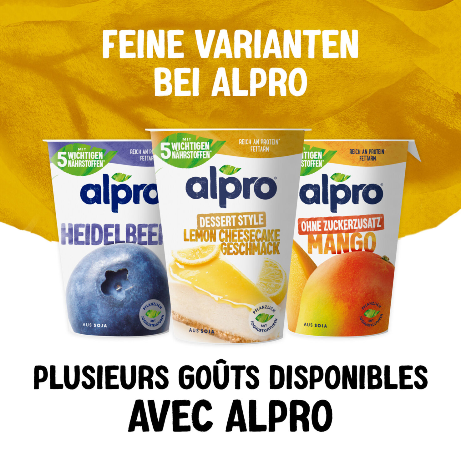 Alpro Lemon Cheesecake