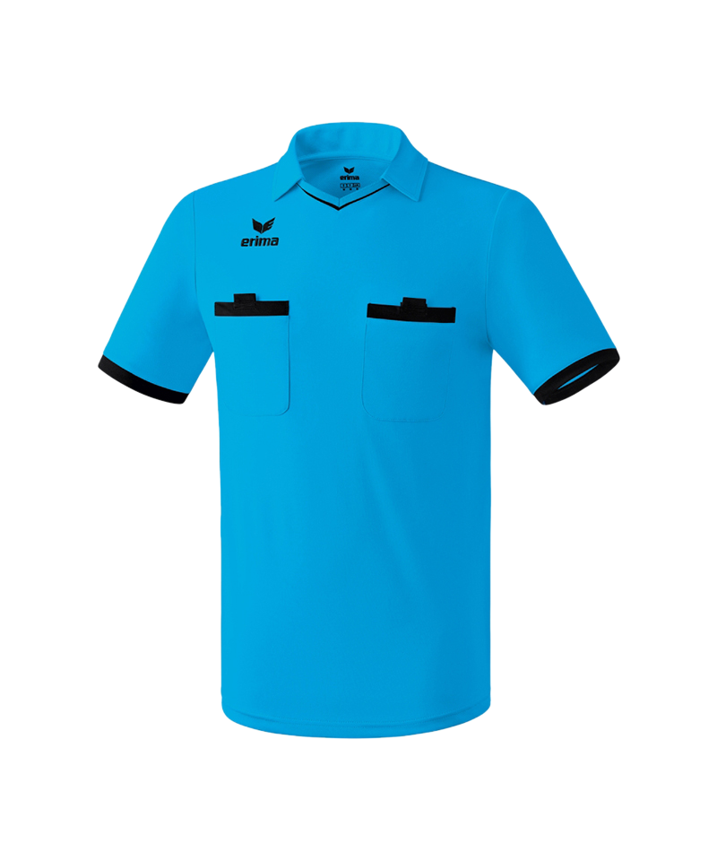 Erima Saragossa Schiedsrichter Trikot Blau Schwarz