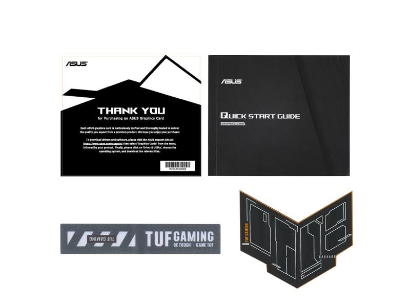 ASUS Grafikkarte AMD Radeon RX9060 XT TUF Gaming 16GB Grafikkarte mit 16 GB GDDR6 Speicher