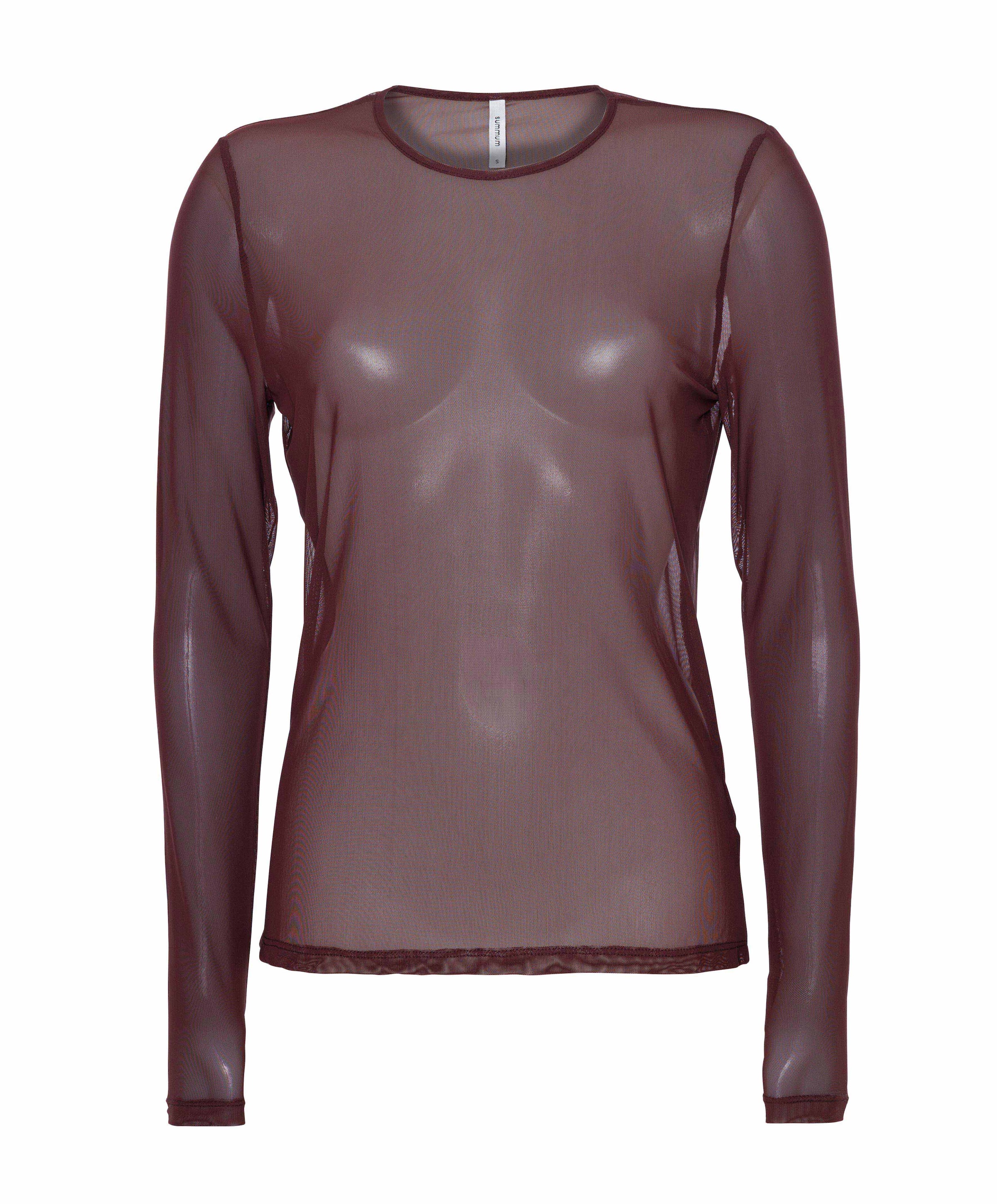 Summum Woman Dames longsleeve bordeaux