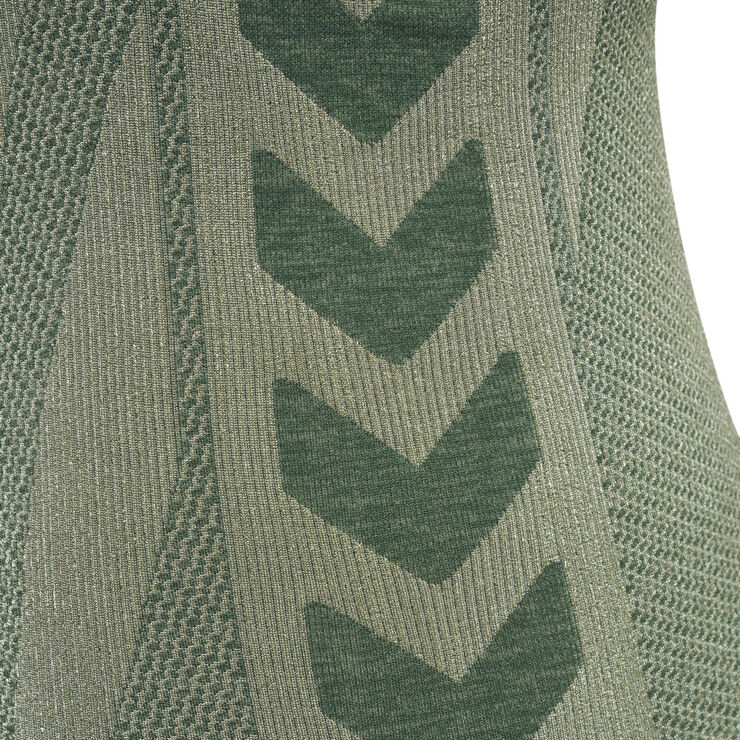 Hummel Clea Seamless top Grøn