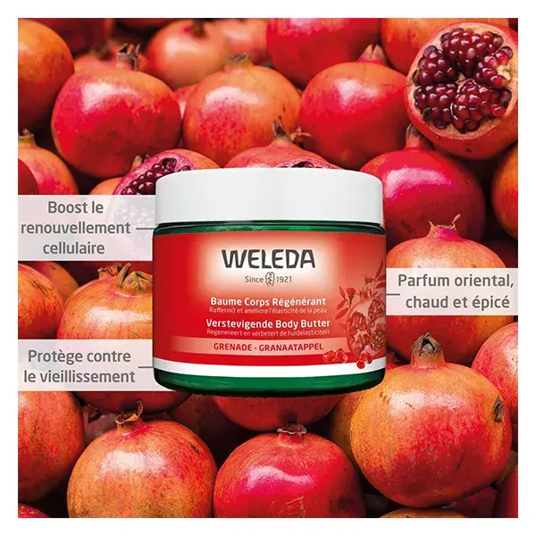 Bálsamo Corporal Regenerador Orgânico de Romã Weleda 150ml