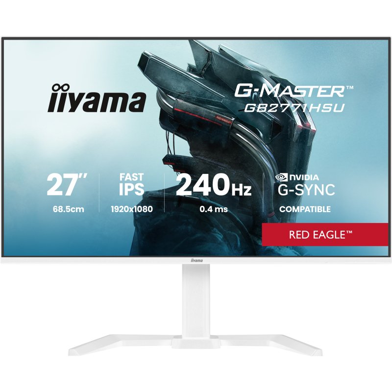 iiyama G-MASTER GB2771HSU-W1 écran plat de PC 68,6 cm (27