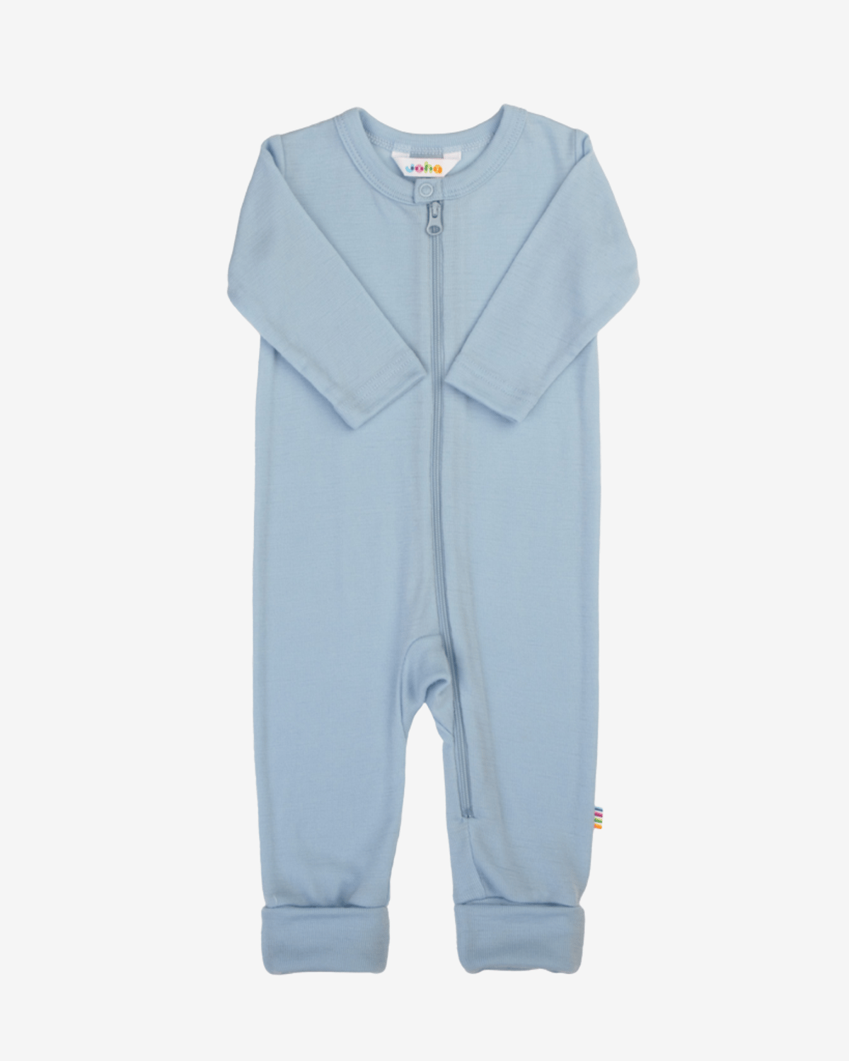 Ullpysj Heldress M/ glidelås og trylleføtter – 100% Merino | Basic