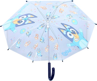 Bluey Paraply Rainy Days, Blå