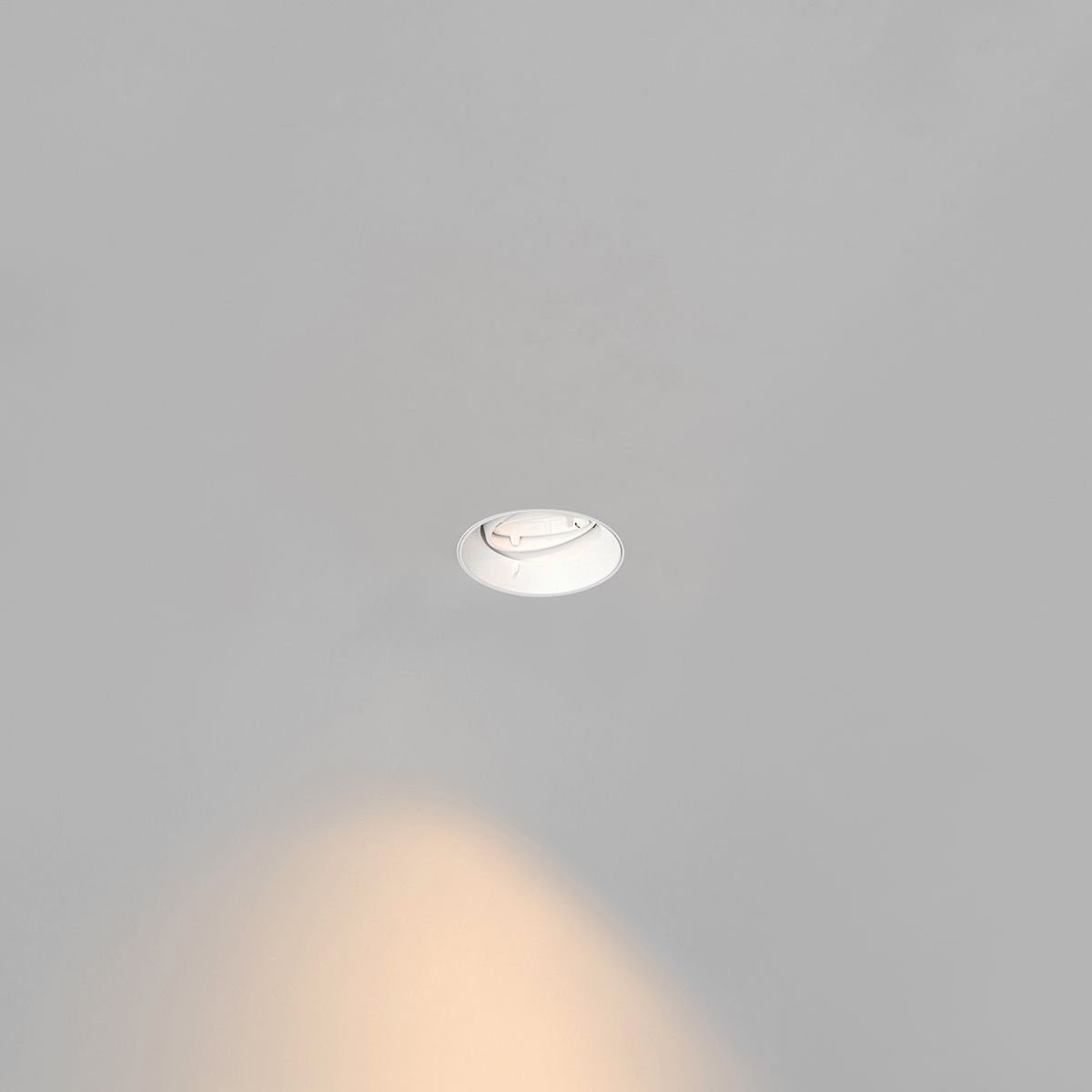 Moderne inbouwspot wit GU10 rond trimless - Oneon