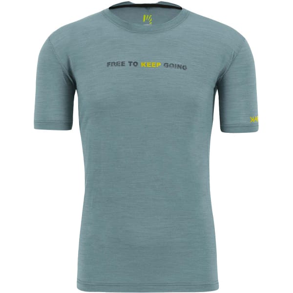T-shirt randonnée KARPOS COPPOLO MERINO T-SHIRT SMOKE BLUE