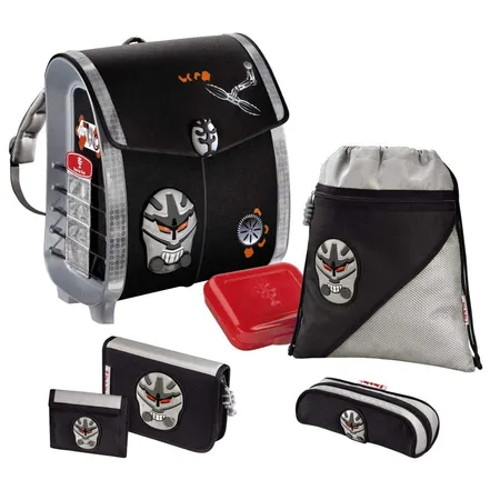 Step by Step Schulranzen-Set PureTOUCH Robo 6-teilig