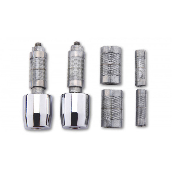 Highsider - Embouts de guidon Universel Chrome
