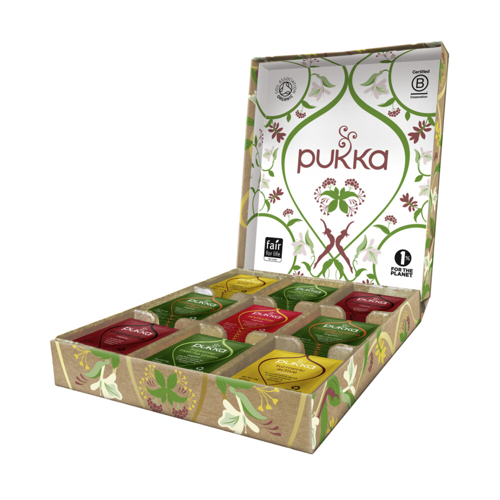 Pukka Thee Active Kruidenthee Geschenkset45 stuks