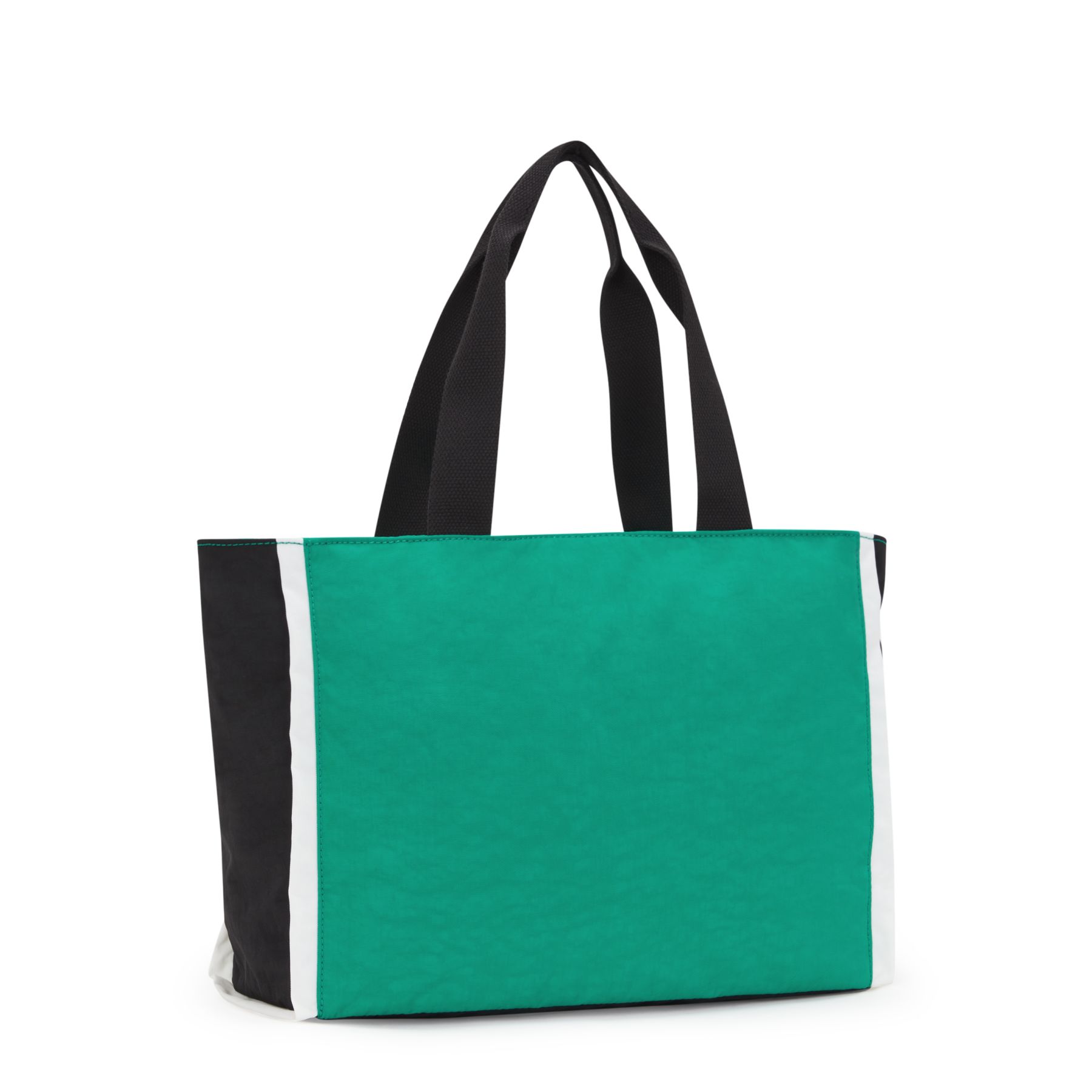 NALO Grand sac fourre-tout avec compartiment principal zippé - Deep Green Black Block