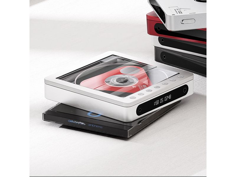 FiiO CD-Player FiiO DM13 BT Weiss Portabler CD-Player mit Bluetooth