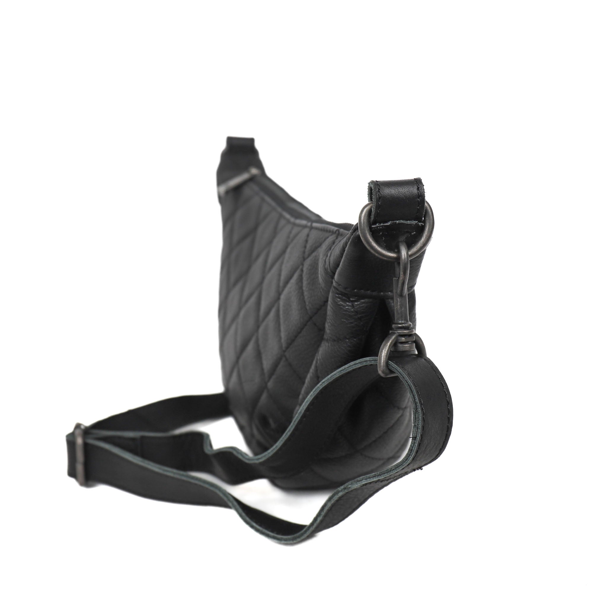 Crossbody tasje 'Laura' zwart BLACK