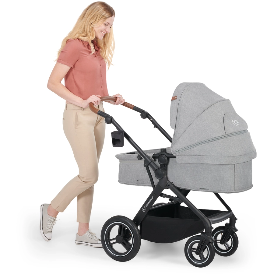 Kinderkraft Kinderwagen B Tour 3 in 1 Mink Pro Dark Grey