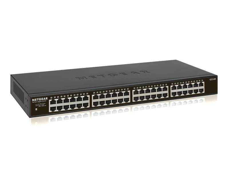 Netgear Switch GS348 48 Port Unmanaged 48 Port Switch