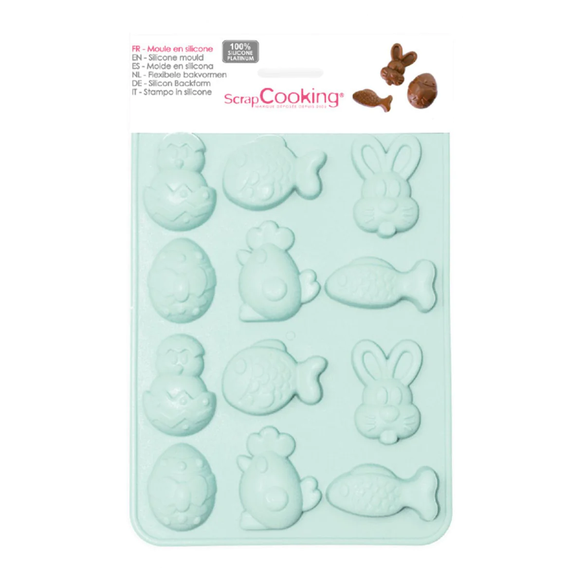 Moule Chocolats de Pâques Scrapcooking