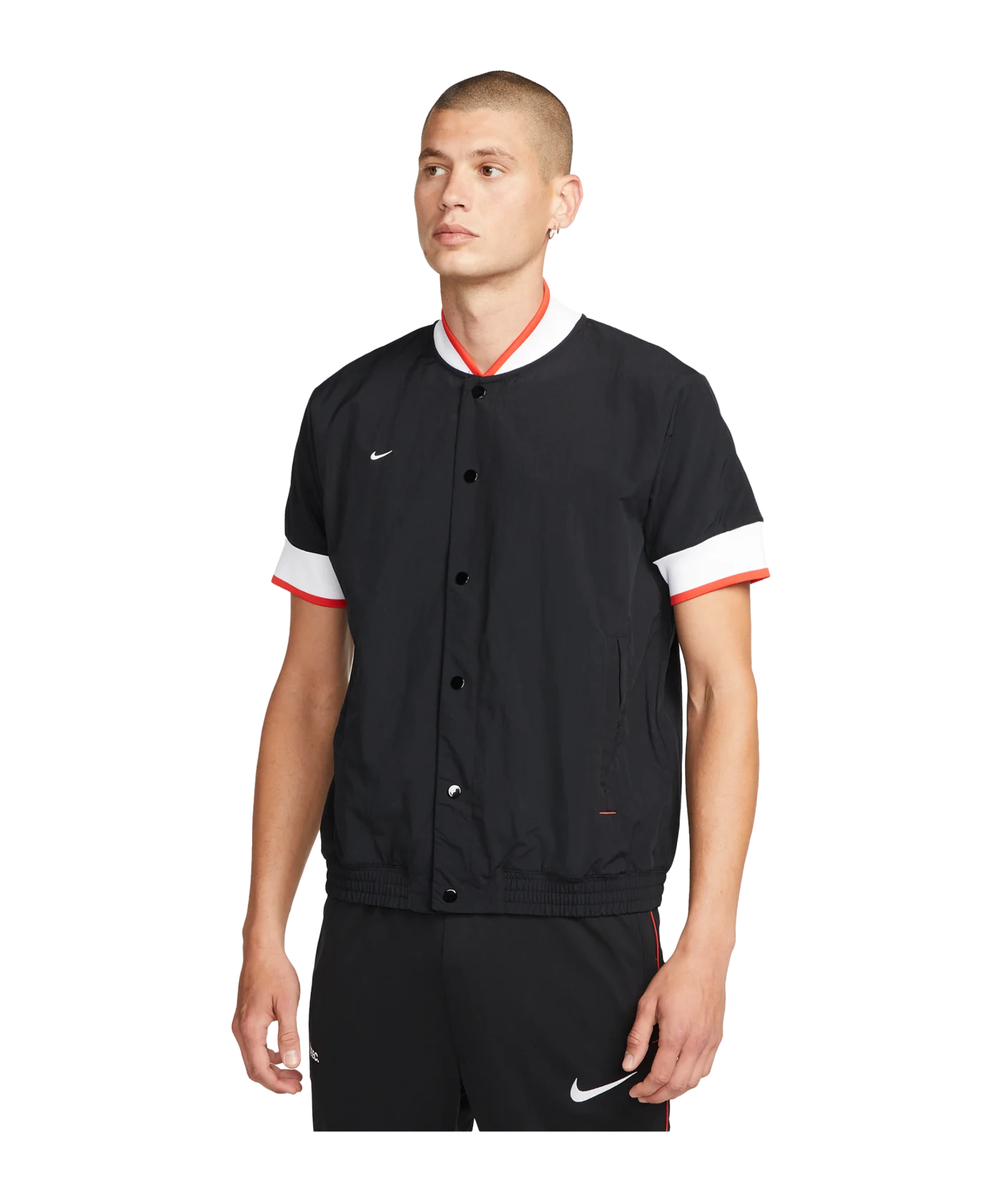 Nike F.C. Tribuna Whitespace Weste Schwarz F010