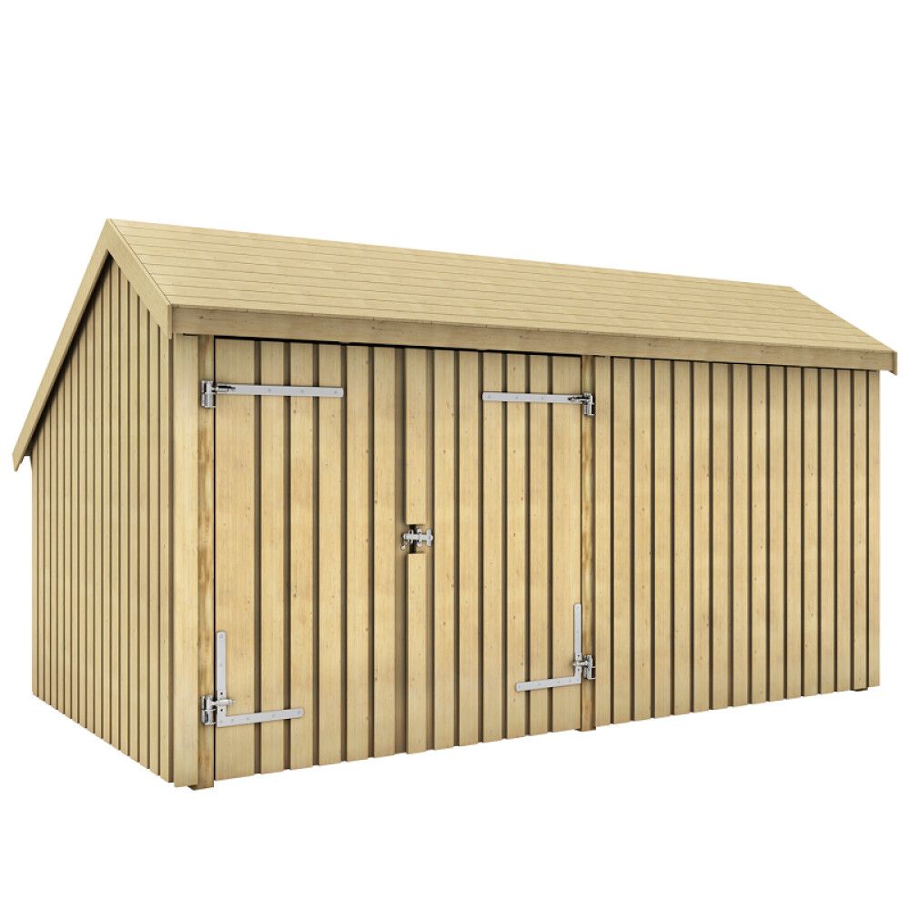 REDSKAPSBOD PLUS MULTI LUKKET 432X248X250CM 10,5M²