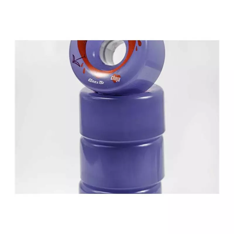 Roues roller CHAYA Big Softie`s Clear Purple