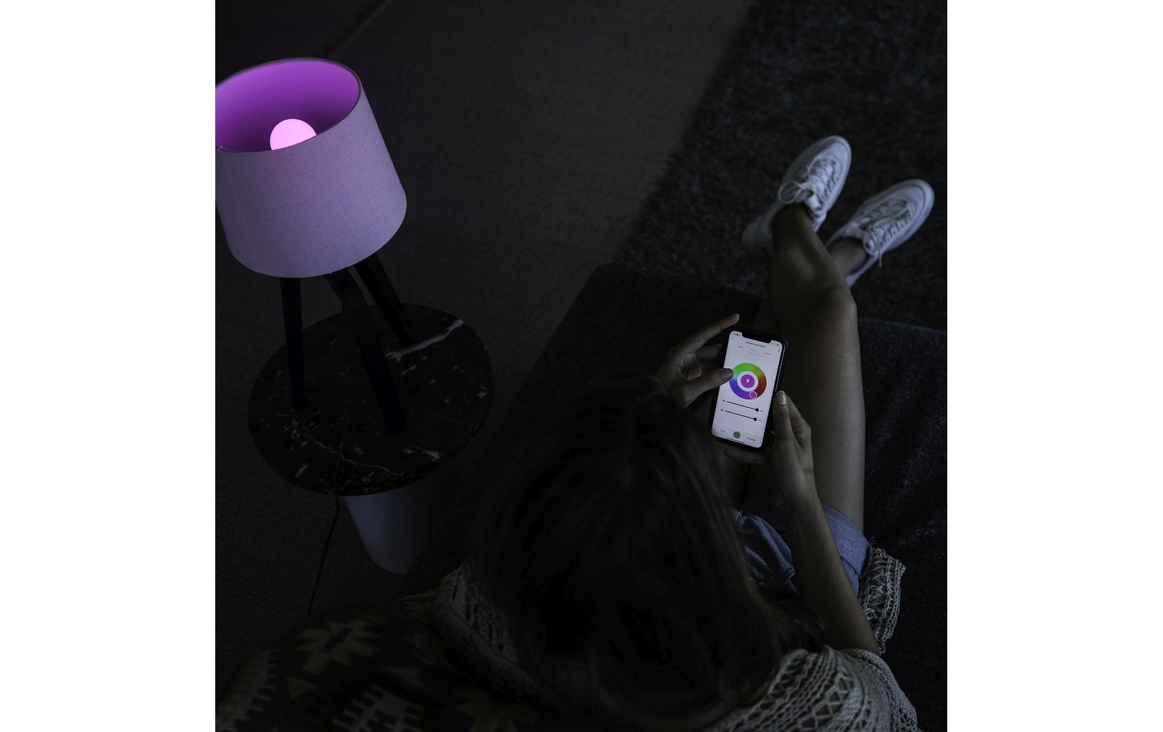 Hombli LED-Leuchtmittel »Smart Bulb, E27, 9W, RGB + CCT, 1+1 Pack« E27 2 Stk. Farbwechsler | Kaltweiss | Neutralweiss | Tageslichtweiss | Warmweiss
