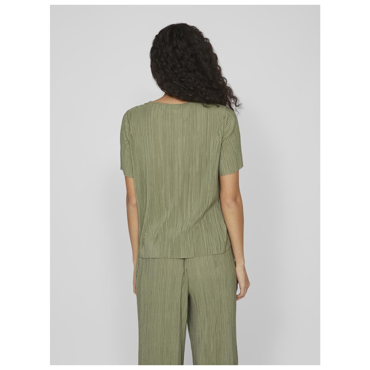 Vila VIPLISA O-NECK S/S TOP - NOOS