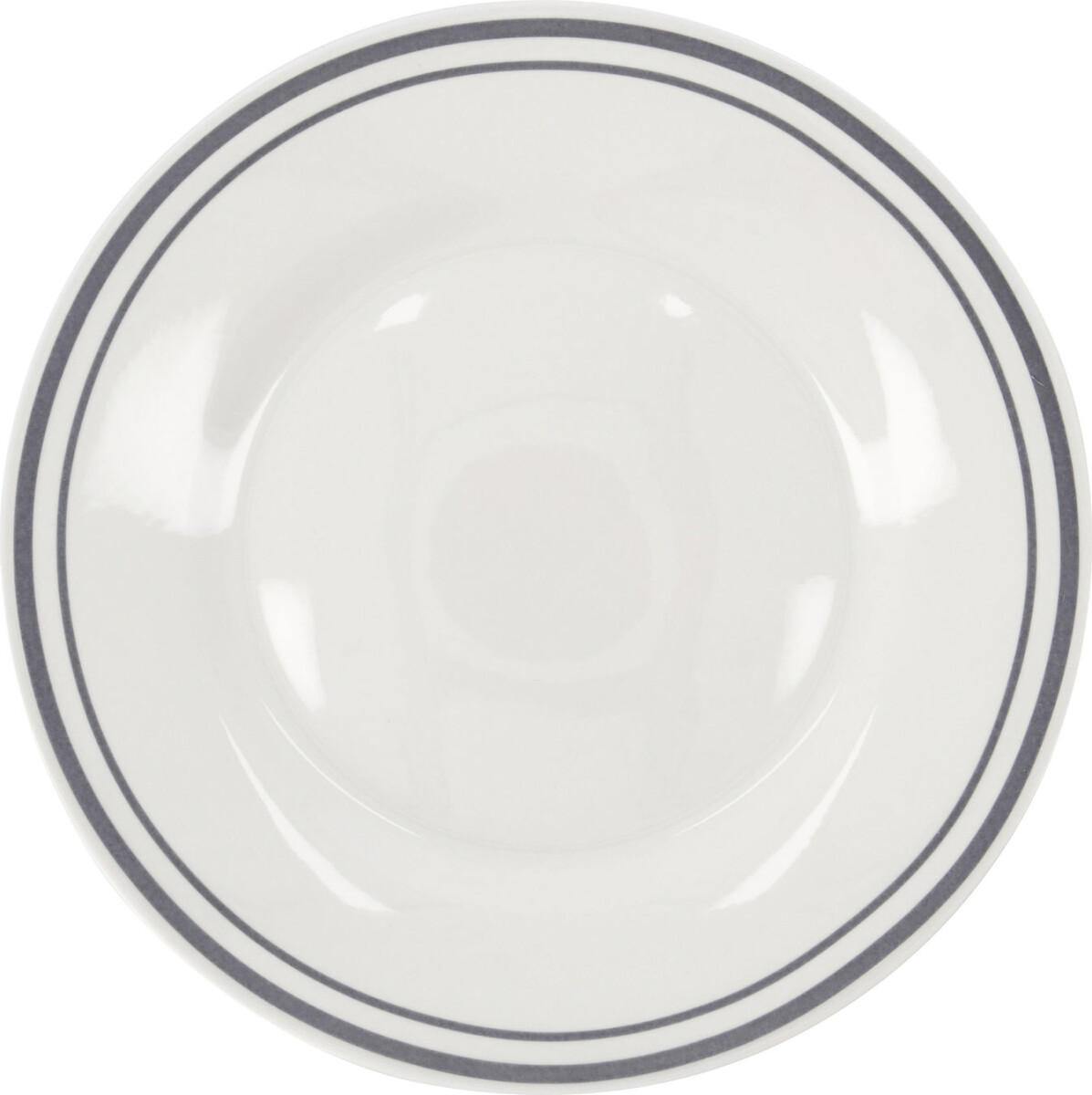 Nicolas Vahé - Tallerken - Frokost - Bistro - Grå - Ø 23 CM - 4 Stk