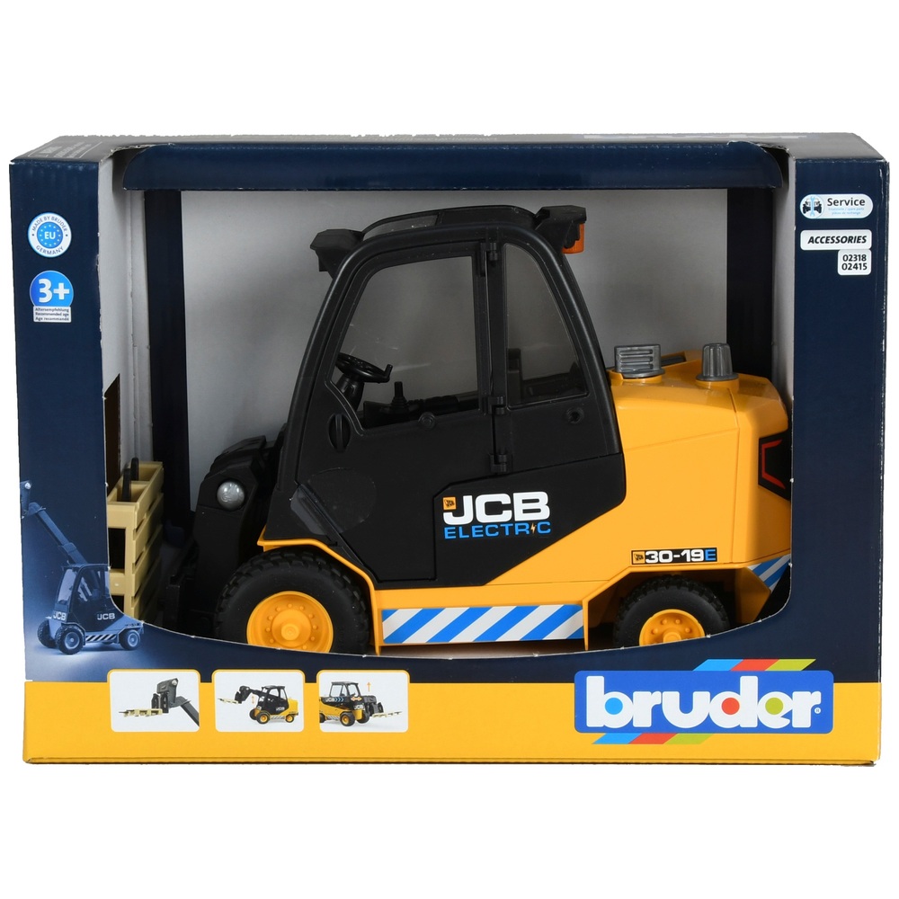 Bruder JCB Teletruk Gabelstapler mit Palette