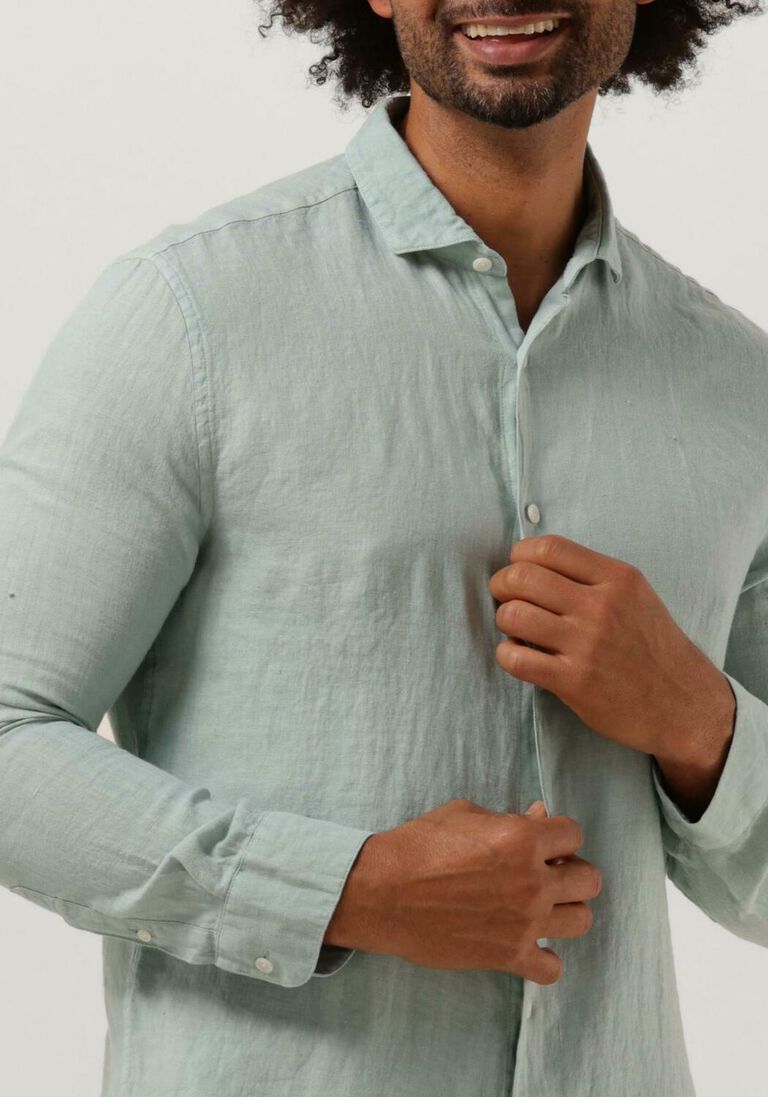 THE GOODPEOPLE groene the goodpeople casual overhemd soho
