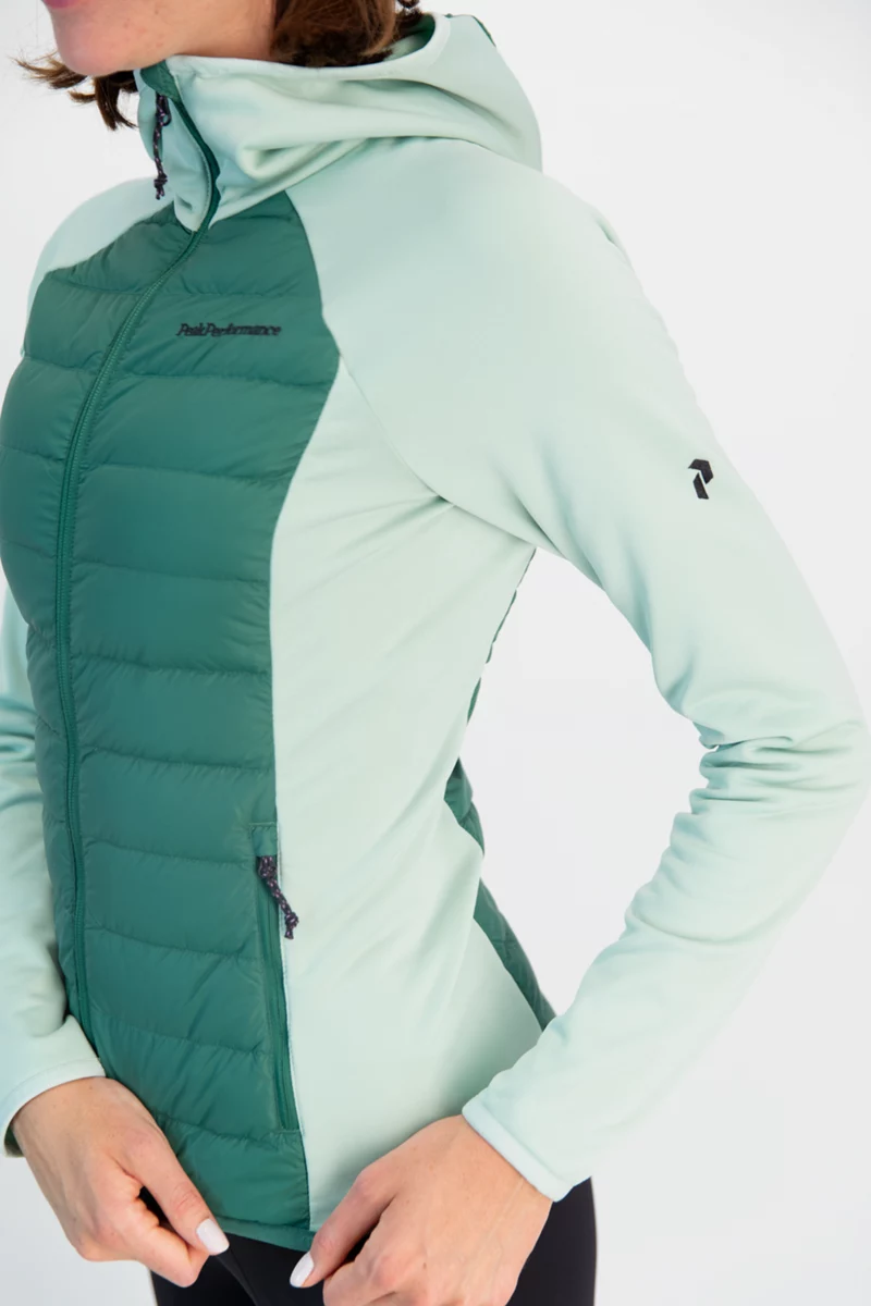 PEAK PERFORMANCE Down Hybrid Hood Damen Daunenjacke