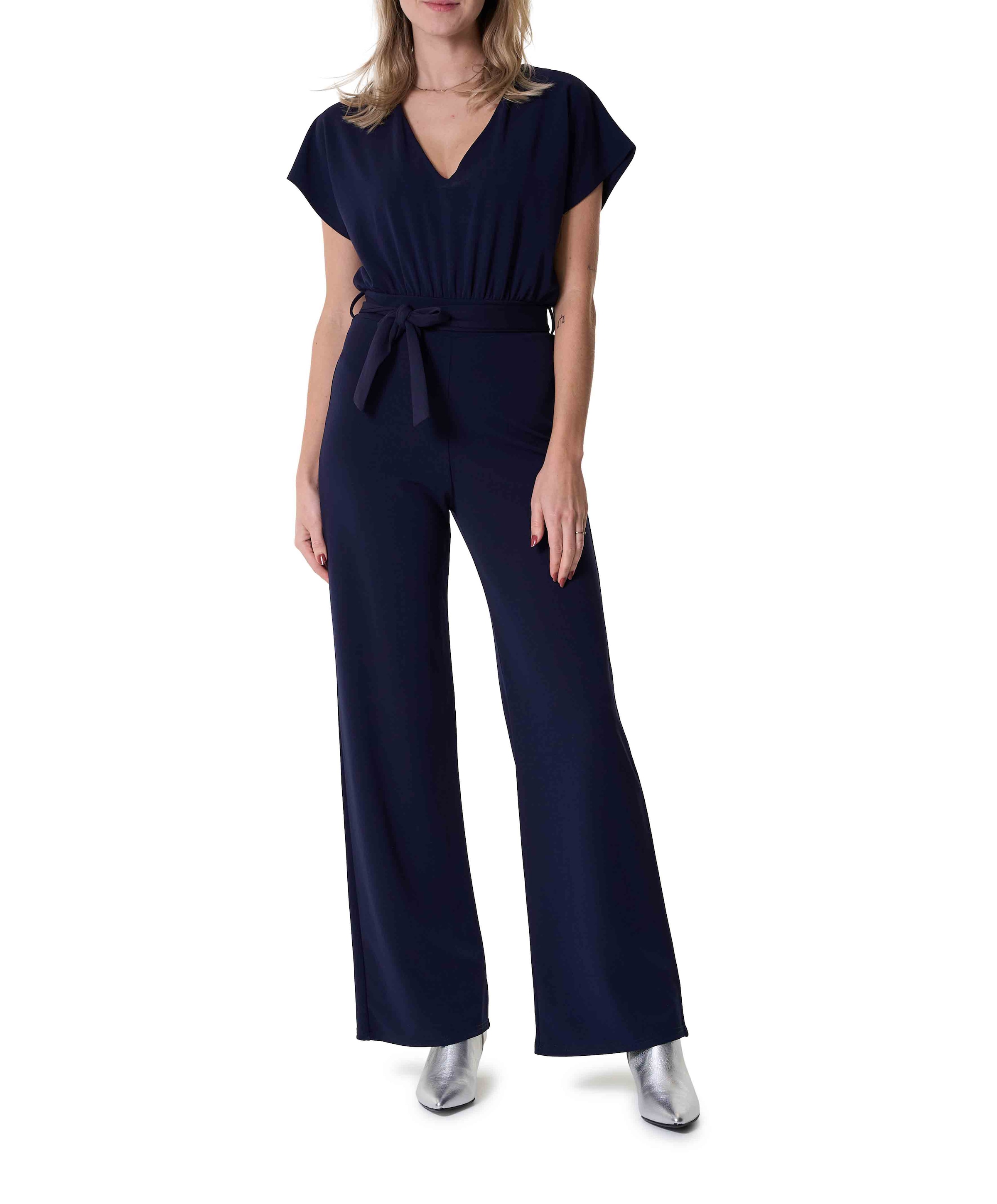 Sisters Point Girl-ju.v dames jumpsuit blauw