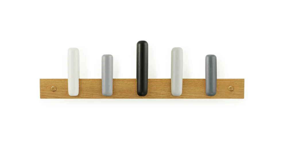Normann Copenhagen  Play knagerække - multi/egetræ