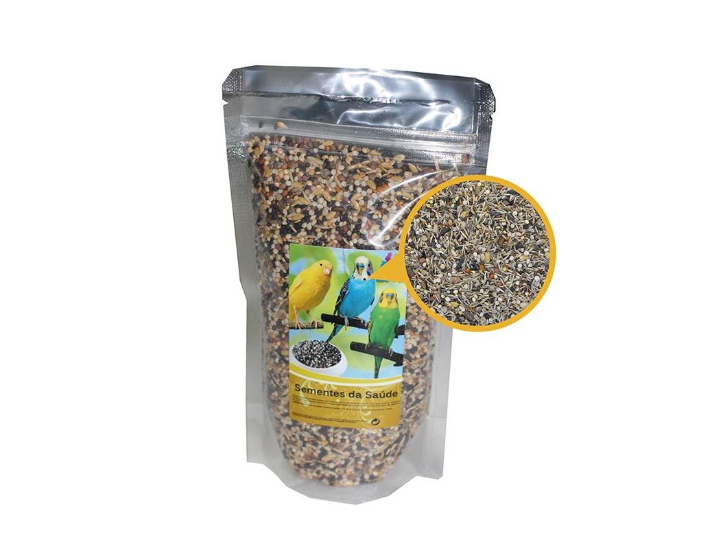SEMENTE SAUDE LUCPET P/PASSAROS 200 GRS