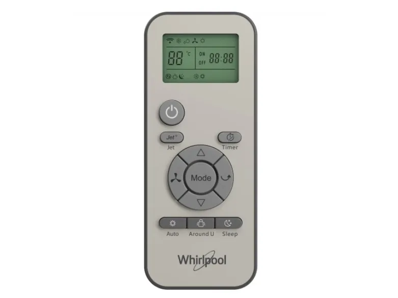 Whirlpool PACF212HP W, A, 3,3 kWh, A , A    til D, 2,8 kWh, 220 - 240 V