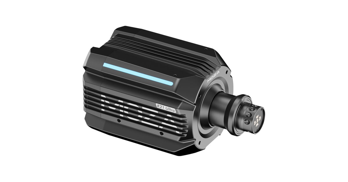 MOZAR21 Ultra Direct Drive Wheel Base  (Zwart)