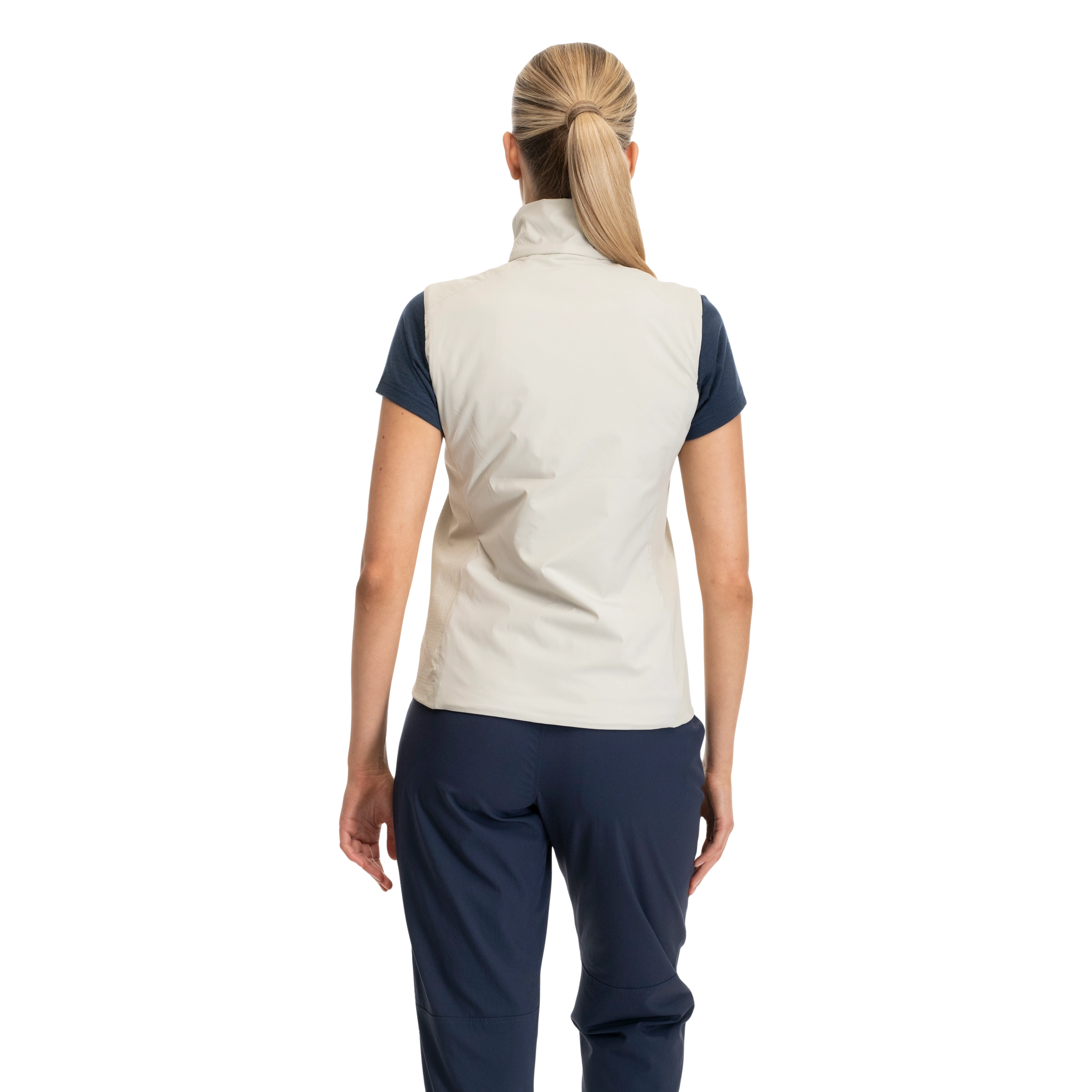 Holo Insulated Vest Women Coastal Sand
