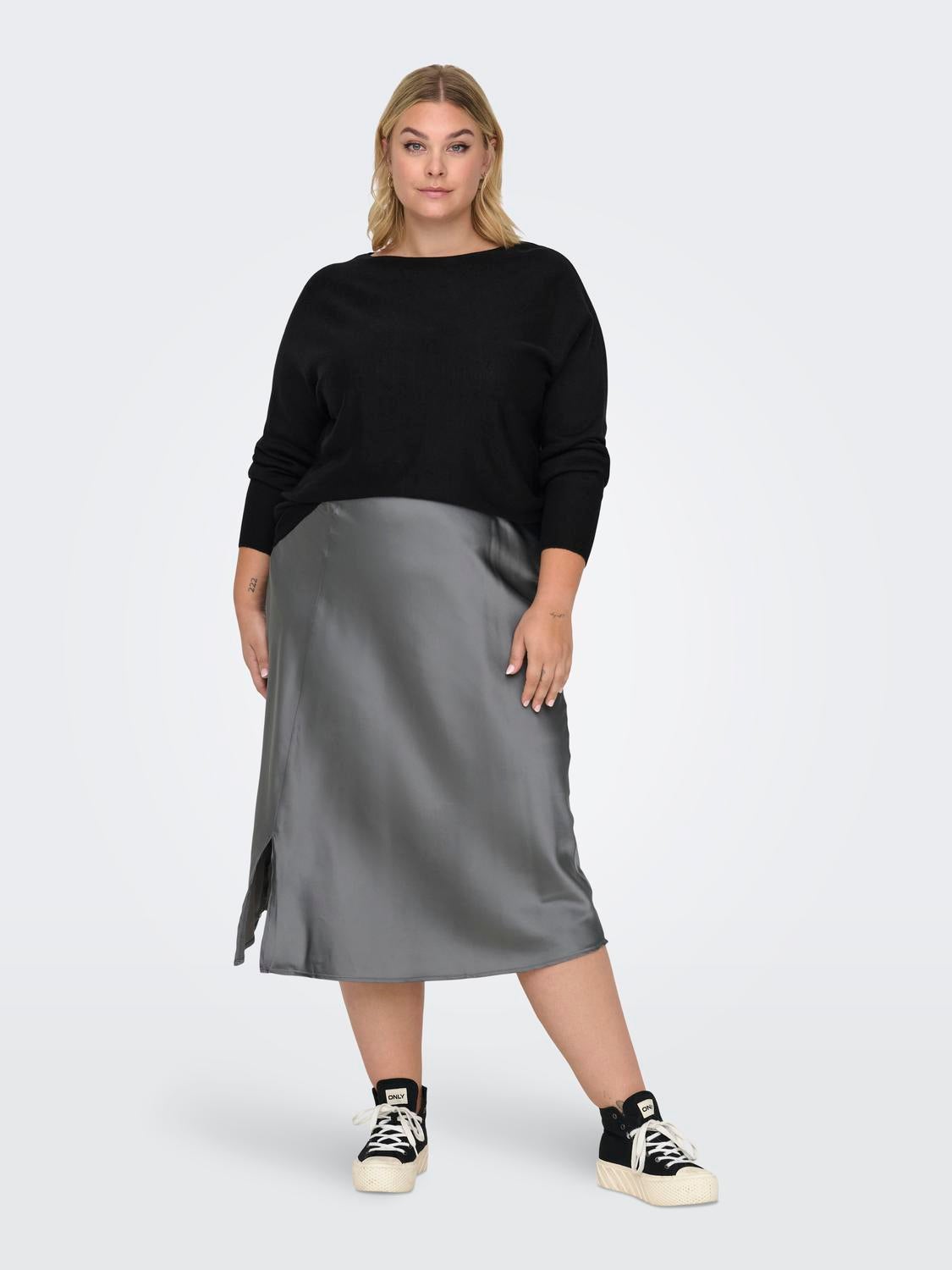 CARAIDA Strickpullover Black