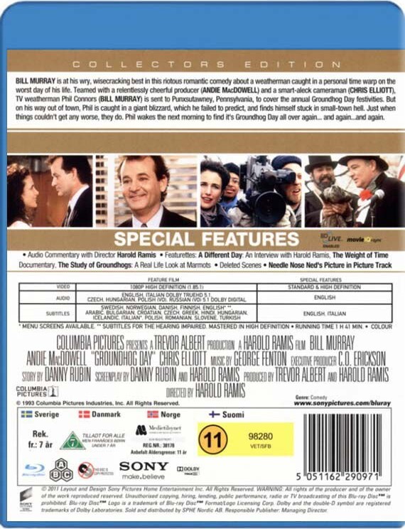 Groundhog Day / En Ny Dag Truer - Blu-Ray