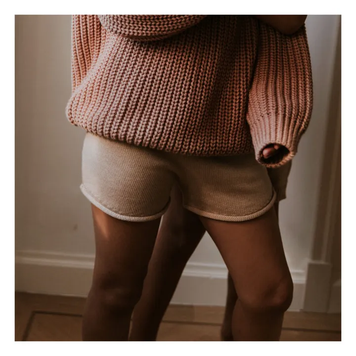 Yuki Short Single Coton Bio | Beige